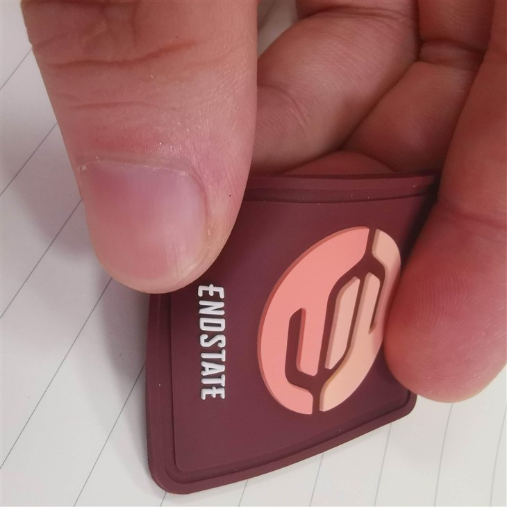 Eco-friendly silicone patches for bags